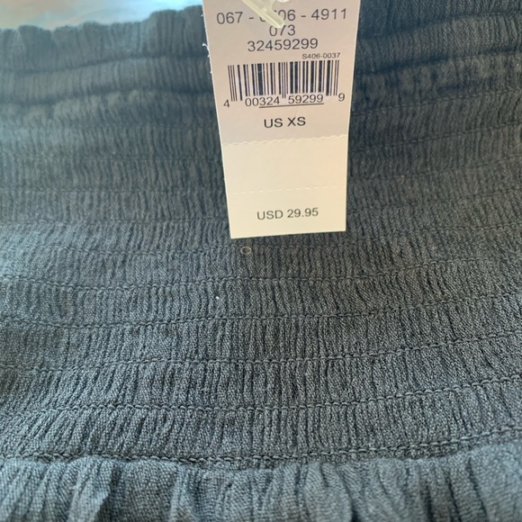 American eagle smocked black flowy shorts(aerie) - Picture 5 of 5